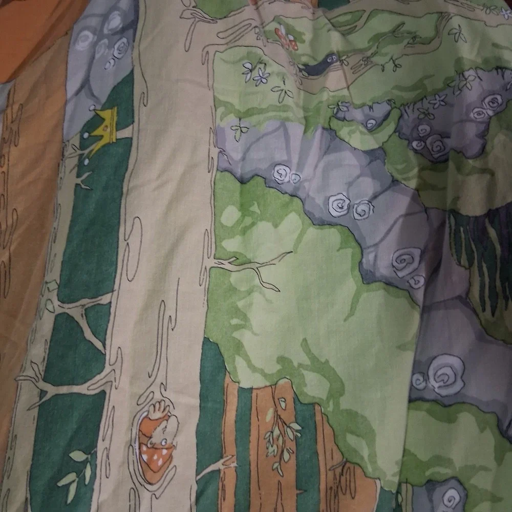 Vintage IKEA Sagan Troll Twin Duvet Cover RARE HTF GVC